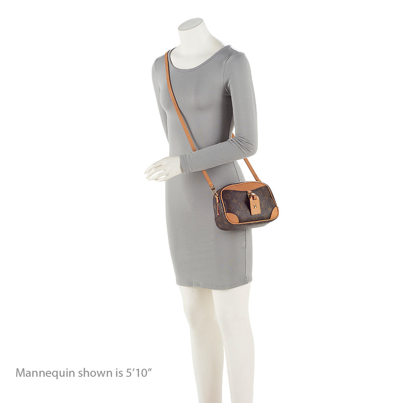 Louis Vuitton Monogram Canvas Deauville Mini Shoulder Bag (SHF