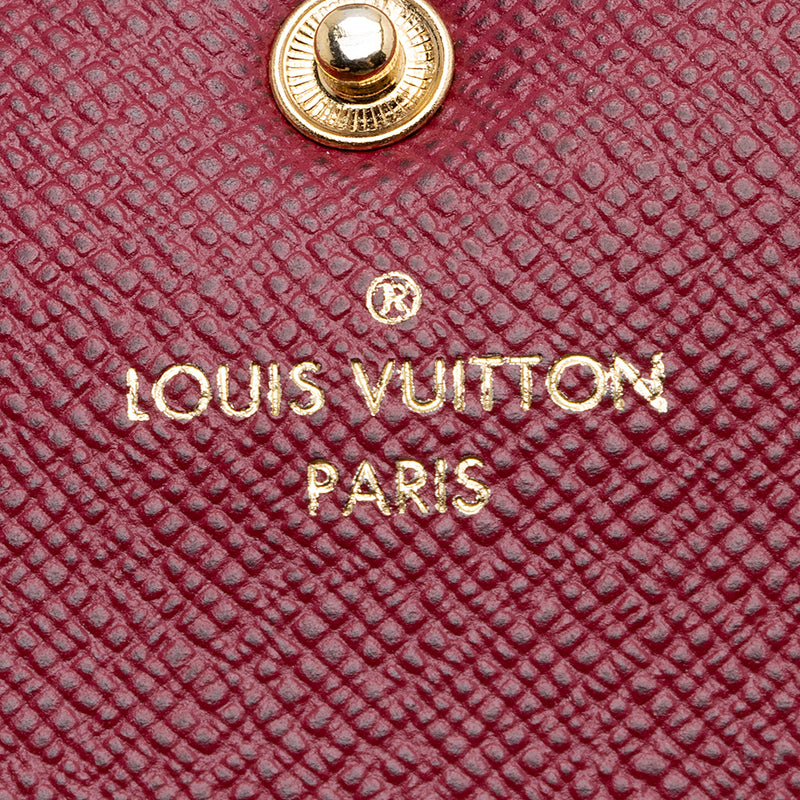 Louis Vuitton Monogram Canvas Emilie Wallet (SHF-22156)
