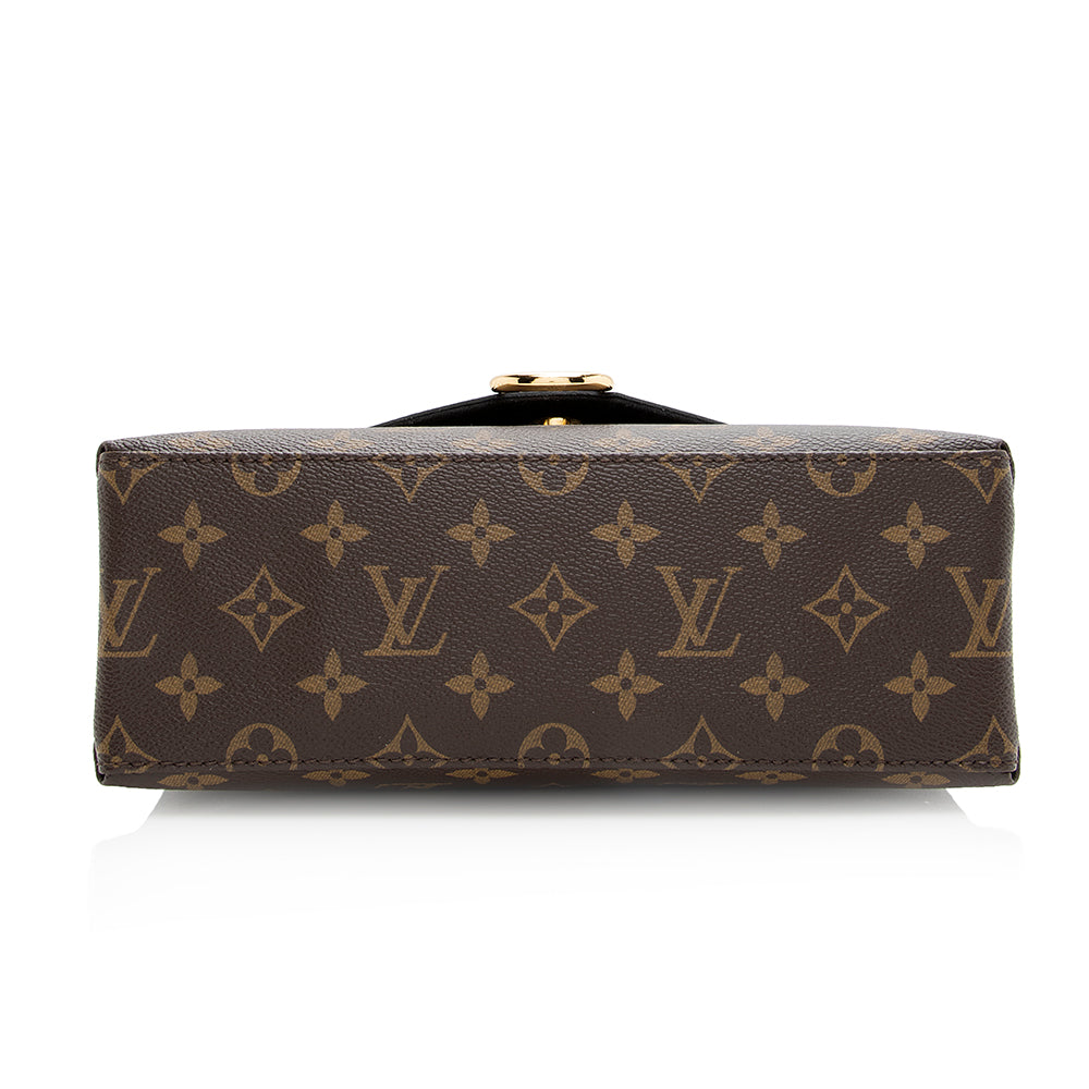 Louis Vuitton Monogram Canvas Epi Leather Saint Michel Shoulder Bag (SHF-20291)