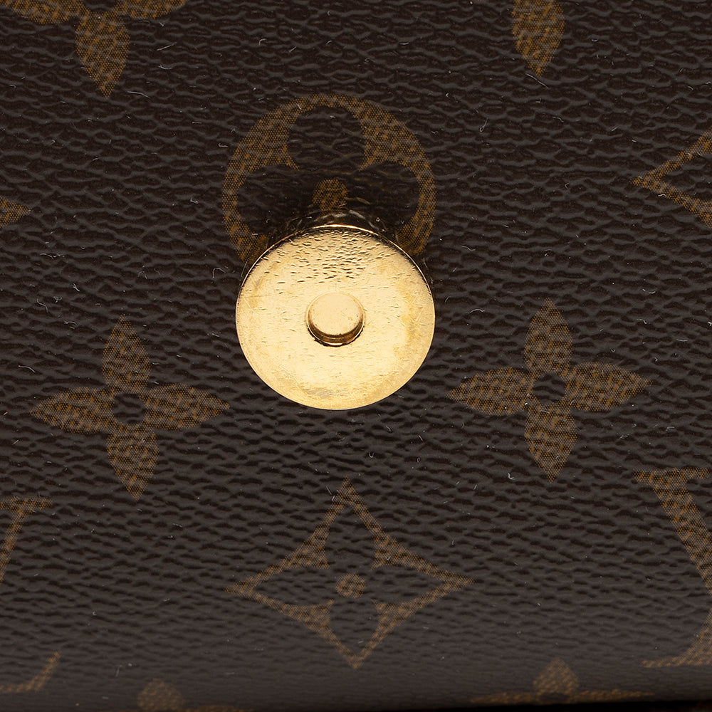 Louis Vuitton Monogram Canvas Epi Leather Saint Michel Shoulder Bag (SHF-20291)