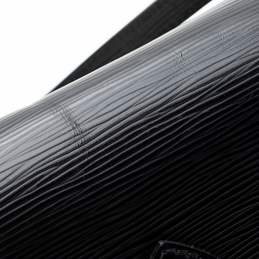 Louis Vuitton Monogram Canvas Epi Leather Saint Michel Shoulder Bag (SHF-20291)