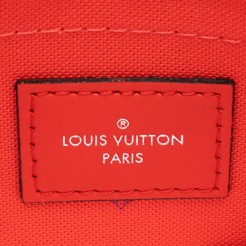 Louis Vuitton Monogram Canvas Escale Neverfull MM Pochette (SHF-20102)