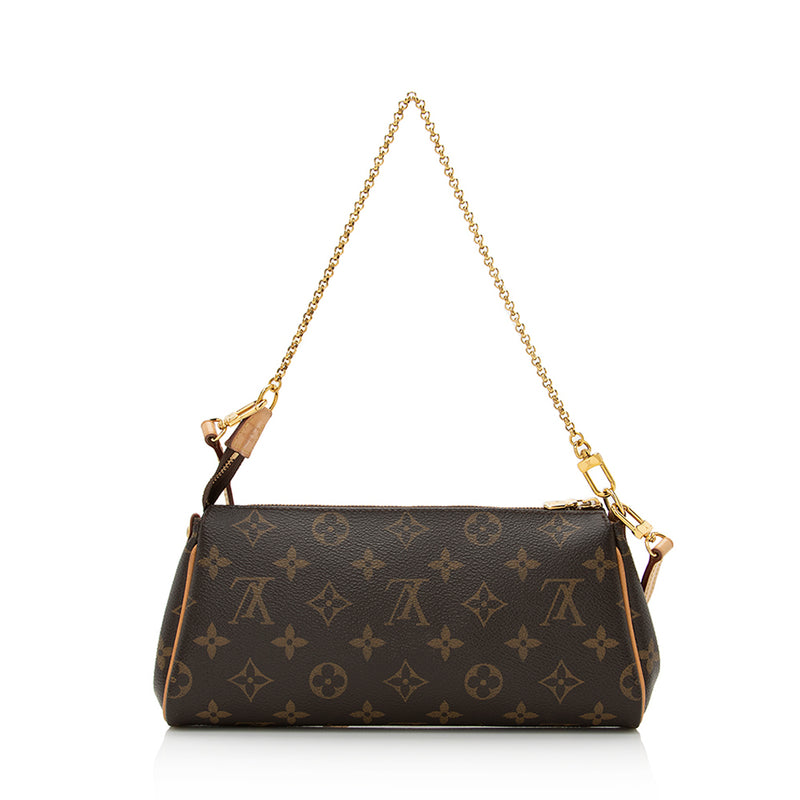 Louis Vuitton Monogram Eva Pochette - Brown Clutches, Handbags