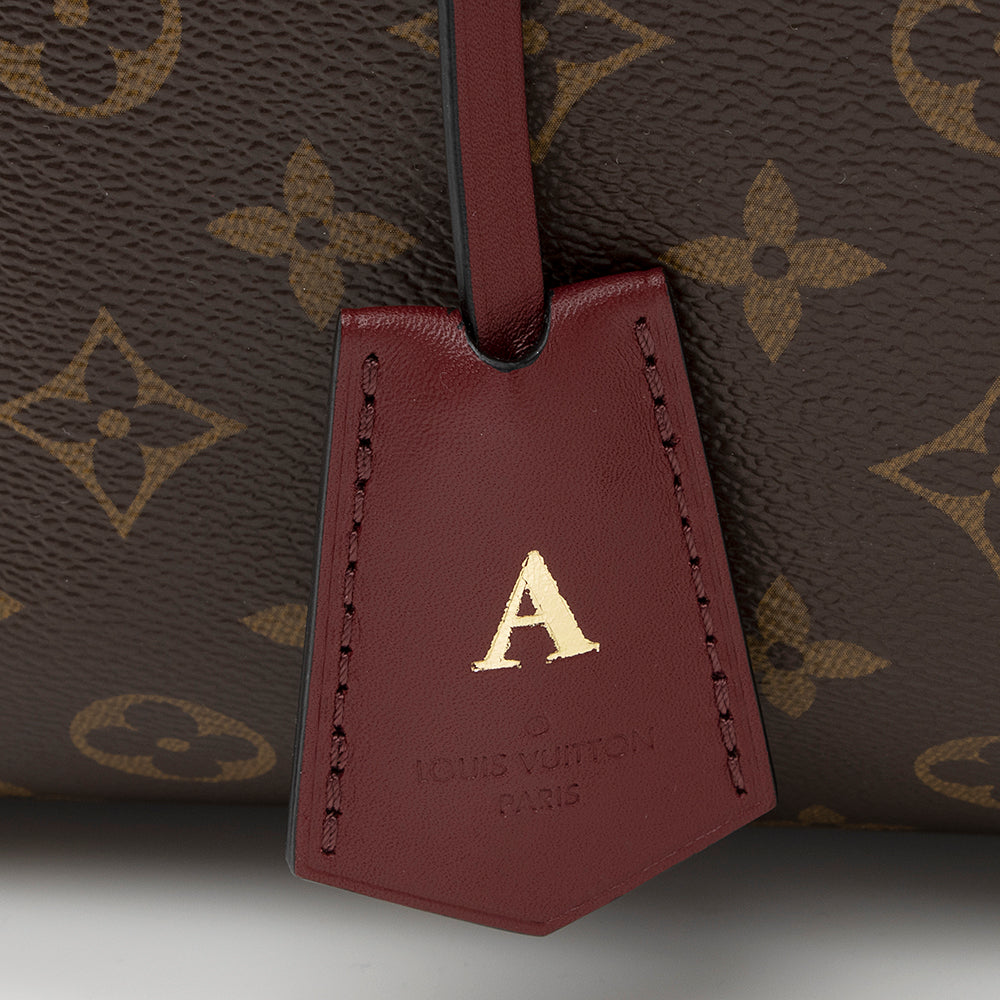 Louis Vuitton Monogram Canvas Flower Hobo (SHF-21532)