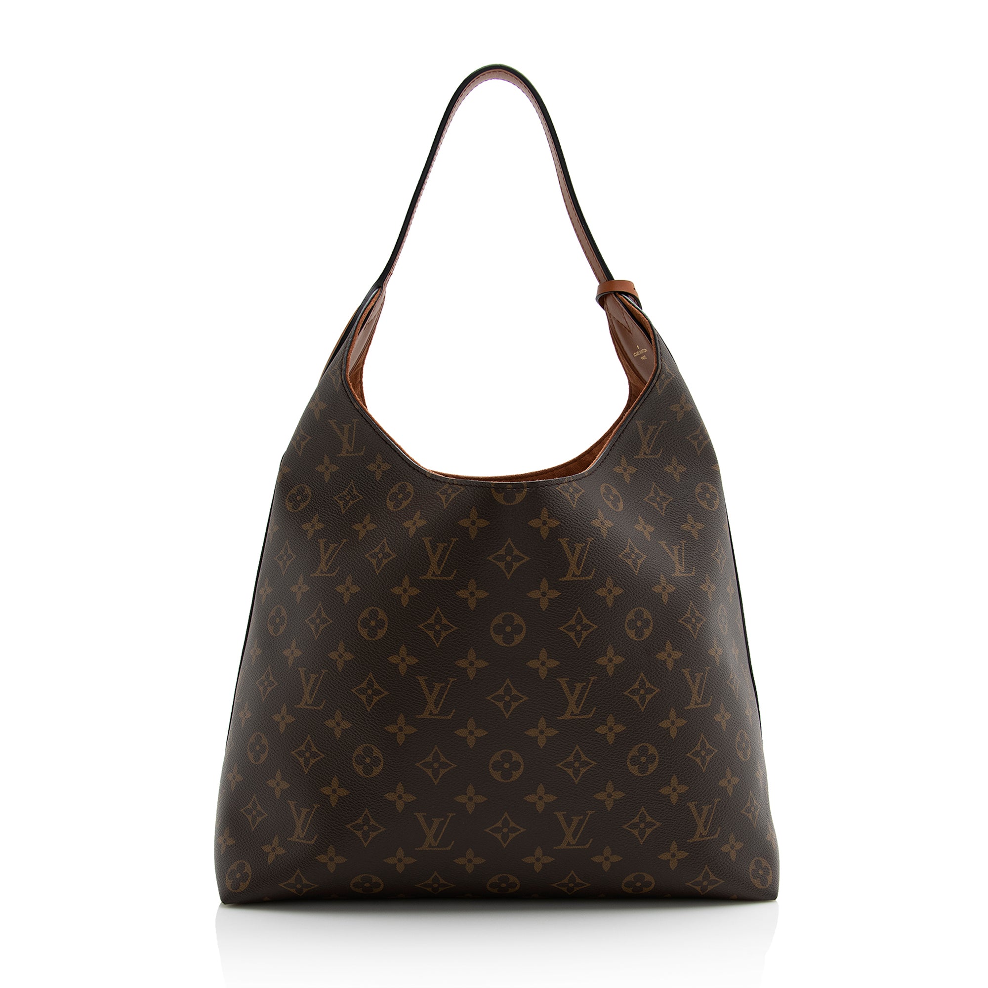 Louis Vuitton Monogram Canvas Flower Hobo (SHF-22168)