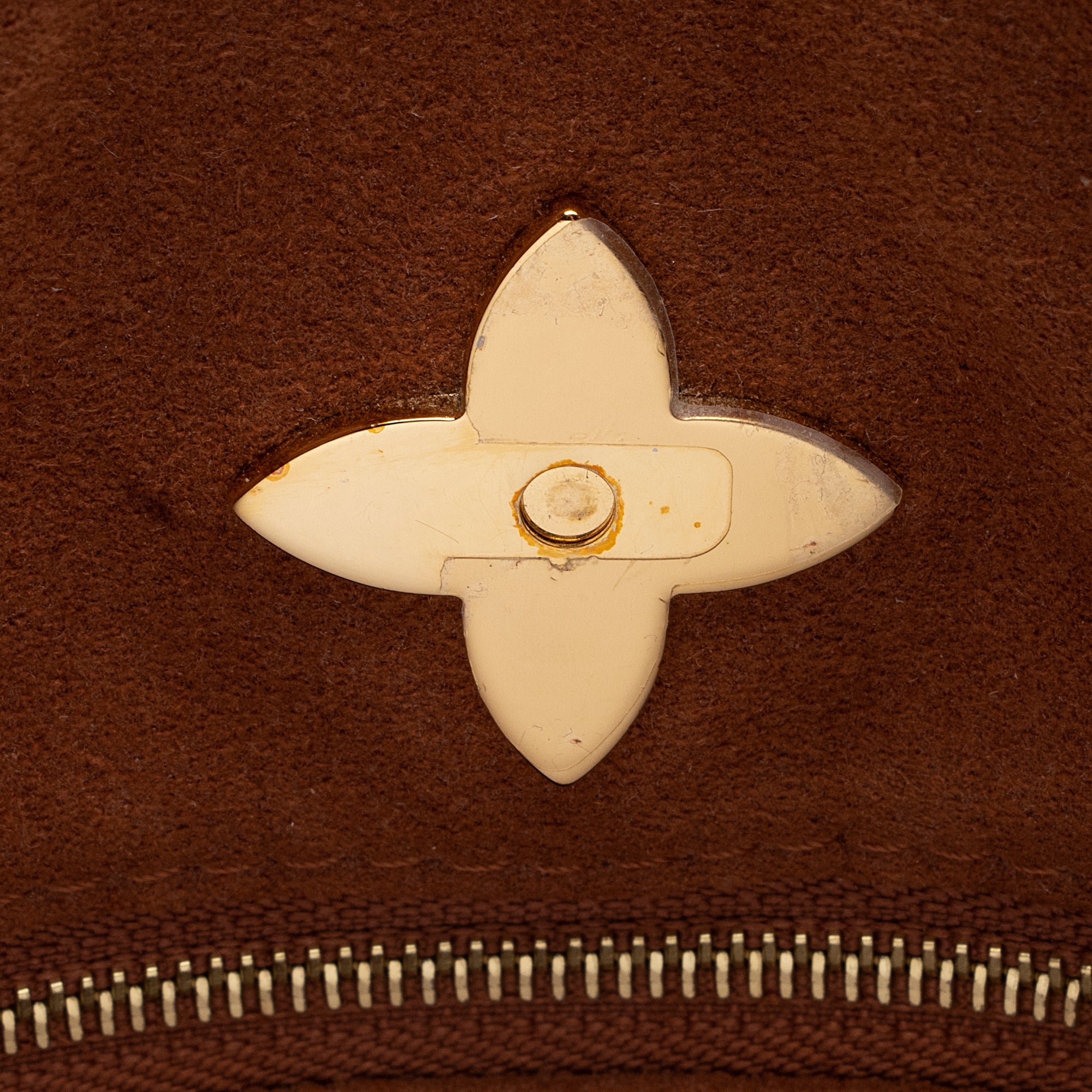 Louis Vuitton Monogram Canvas Flower Hobo (SHF-22168)