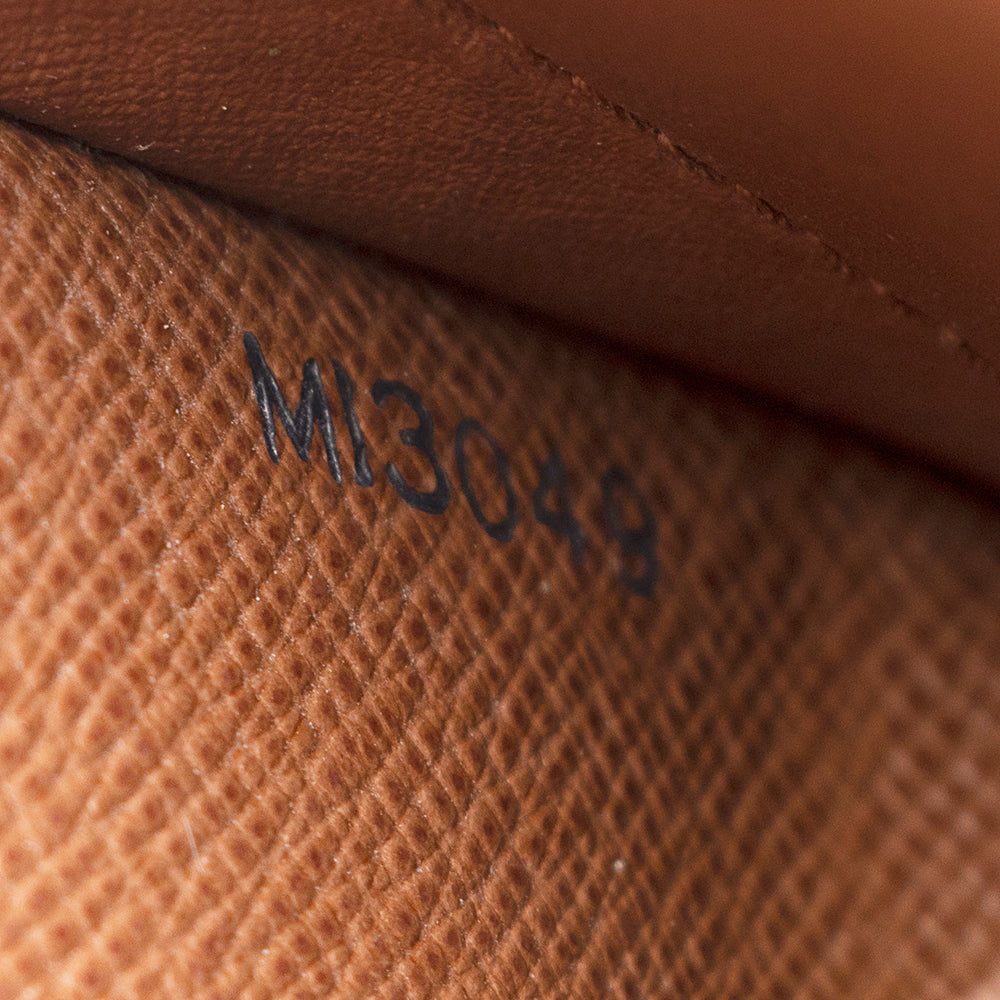 Louis Vuitton Monogram Canvas French Purse Wallet (SHF-21377)