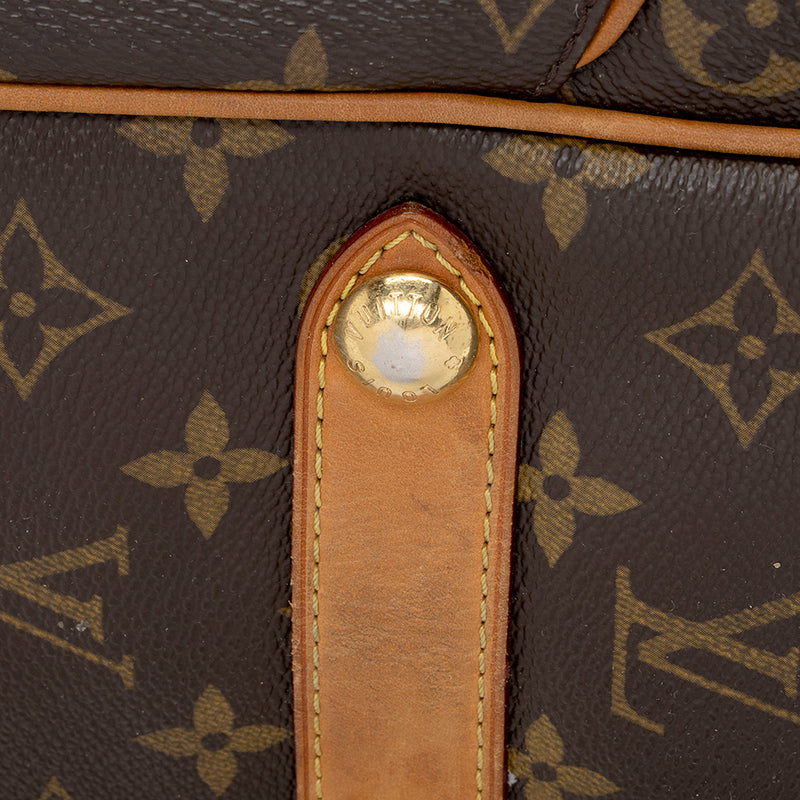 Louis Vuitton Monogram Canvas Galliera GM Shoulder Bag (SHF-16846)