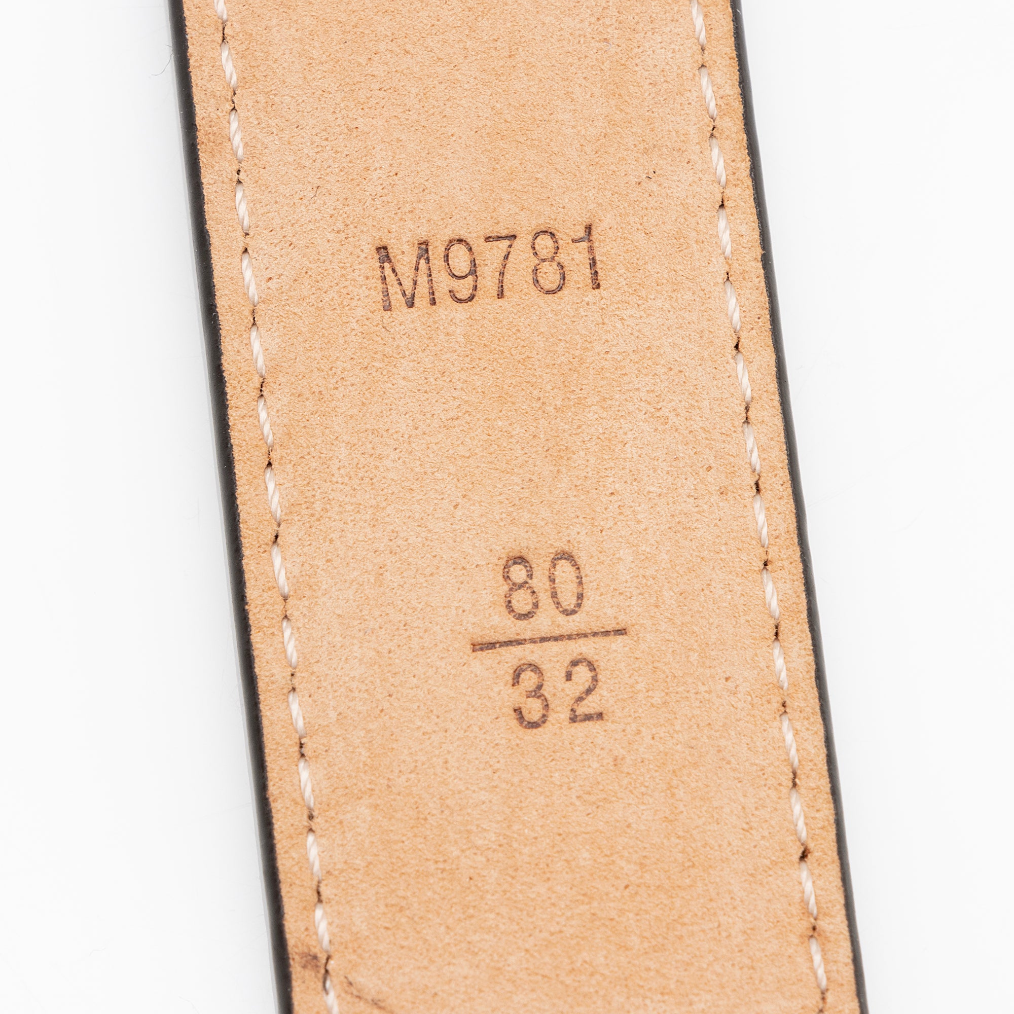 Louis Vuitton Monogram Canvas Initiales Belt - Size 32 / 80 (SHF-22457)