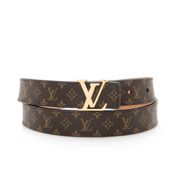 How to authenticate your Louis Vuitton brown monogram belt. (Authentic belt)  