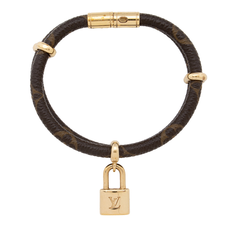 Louis Vuitton Monogram Canvas Keep It Twice Bracelet (SHF-bGCJfZ) – LuxeDH