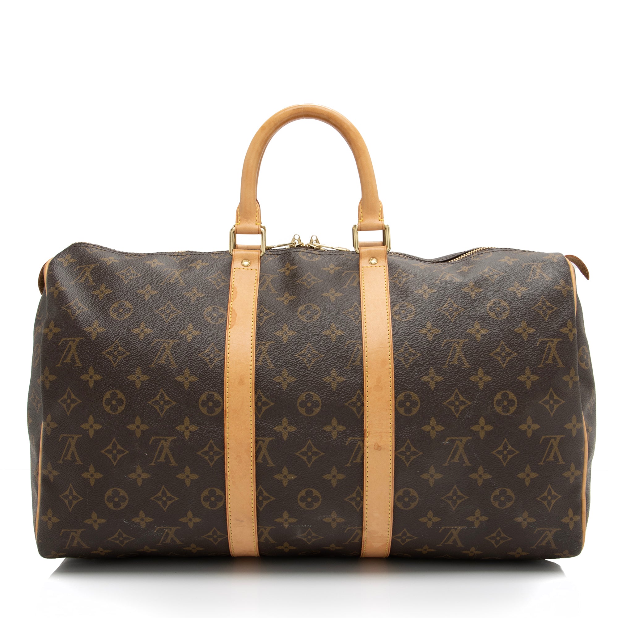 Louis Vuitton Monogram Canvas Keepall 45 Duffle Bag (SHF-23448)