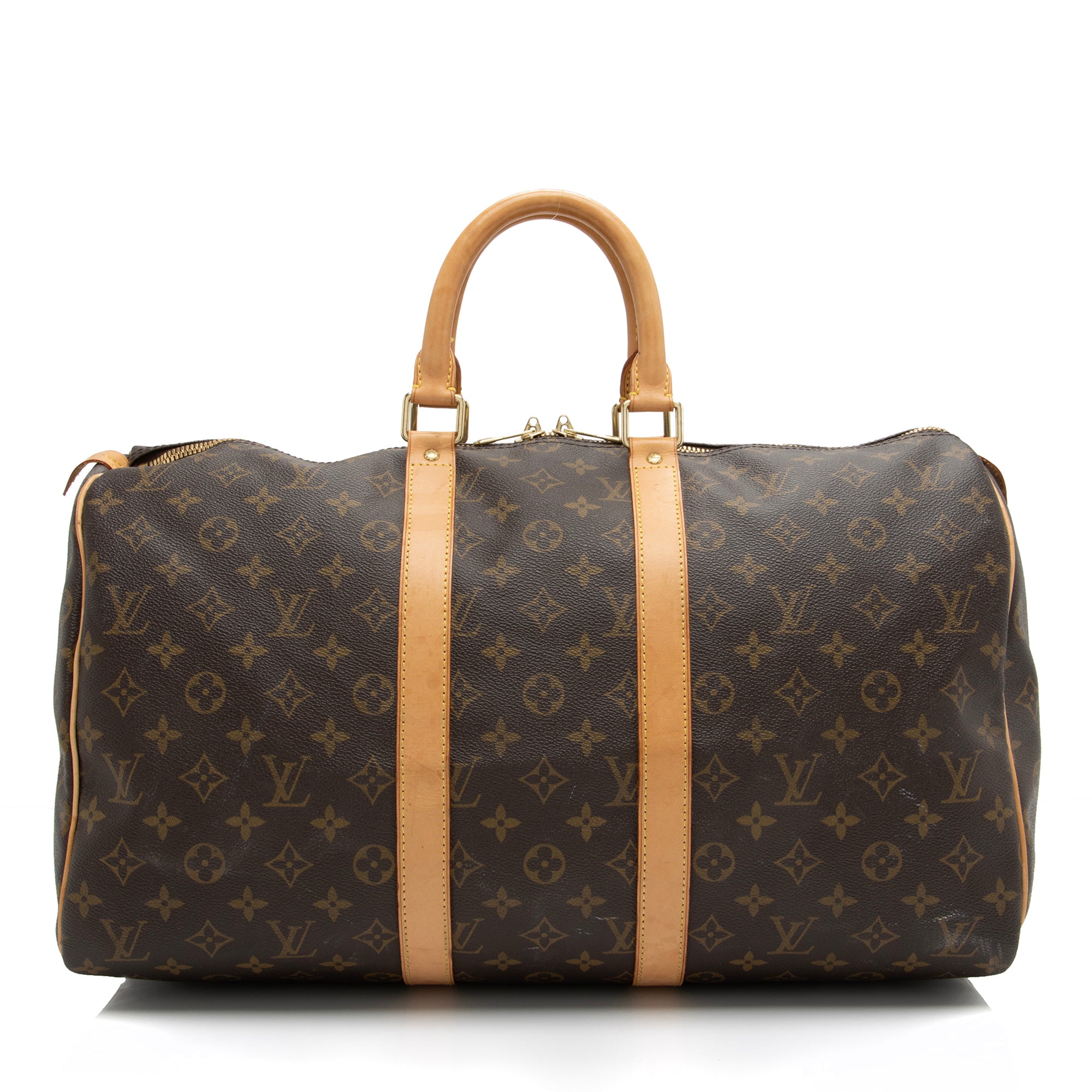 Louis Vuitton Monogram Canvas Keepall 45 Duffle Bag (SHF-23448)