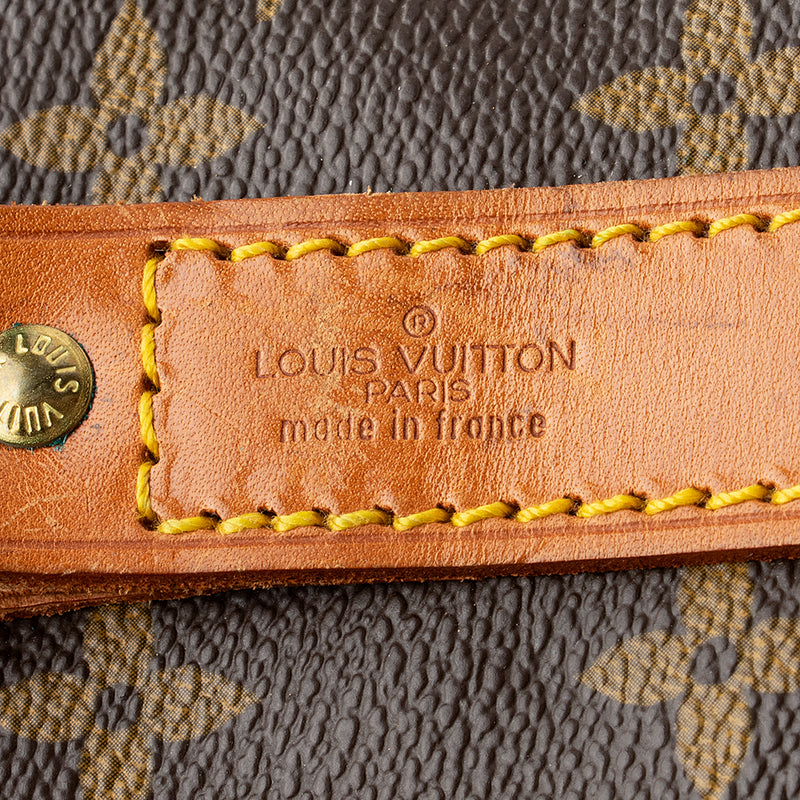 Louis Vuitton Vintage Monogram Canvas Keepall Bandouliere 45 Duffel Bag (SHF-20812)