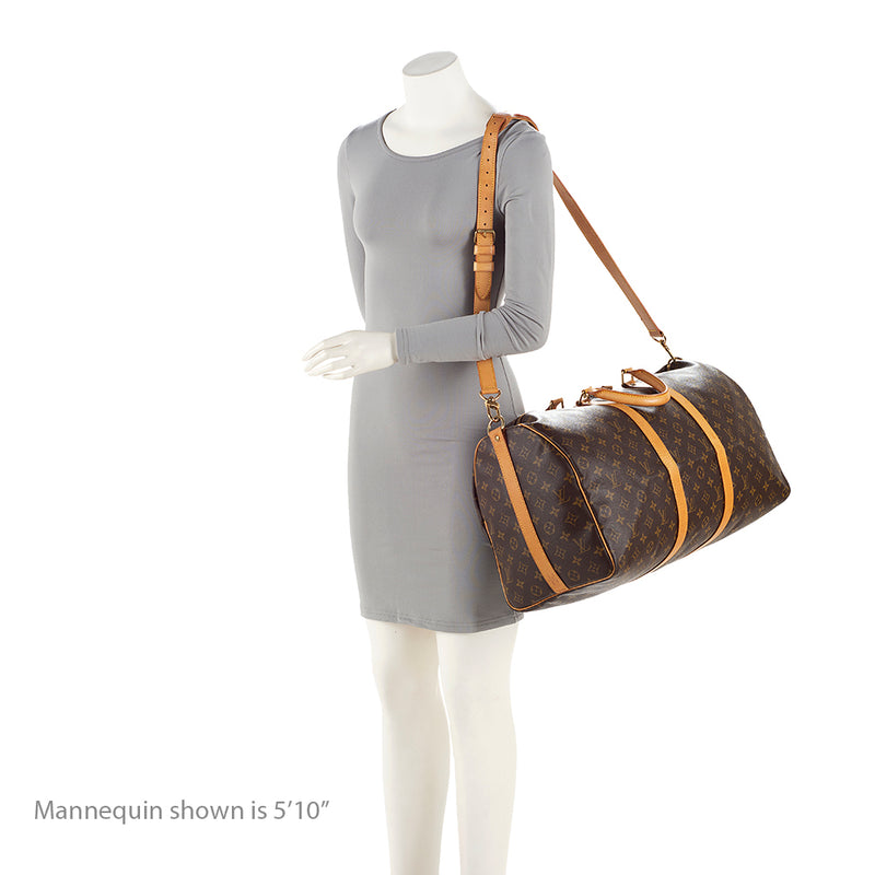 Louis Vuitton, Bags, Authentic Louis Vuitton Keepall Bandouliere 5 Duffel  Bag Monogram Vintage