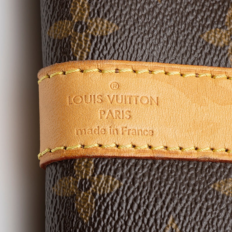 Louis Vuitton Monogram Canvas Keepall Bandouliere 55 Dufflel Bag (SHF-19503)