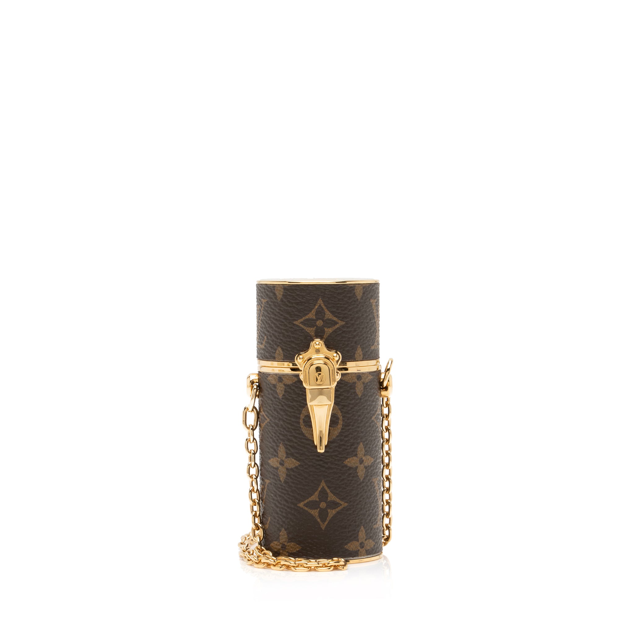Louis Vuitton Monogram Canvas Lipstick Case on Chain (SHF-lhZUxy)