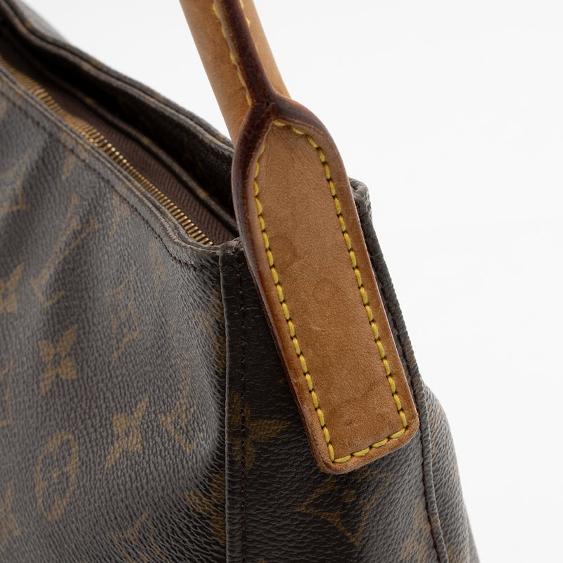 Louis Vuitton Monogram Canvas Looping GM Shoulder Bag (SHF-15767)