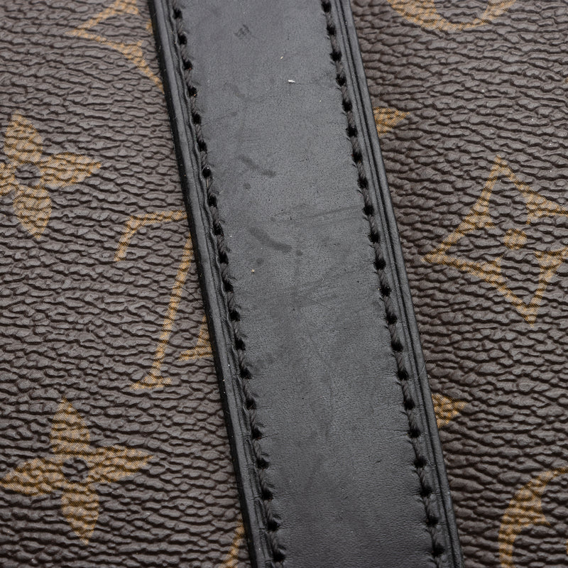 Louis Vuitton Monogram Canvas Macassar Keepall Bandouliere 55 Duffle B –  LuxeDH