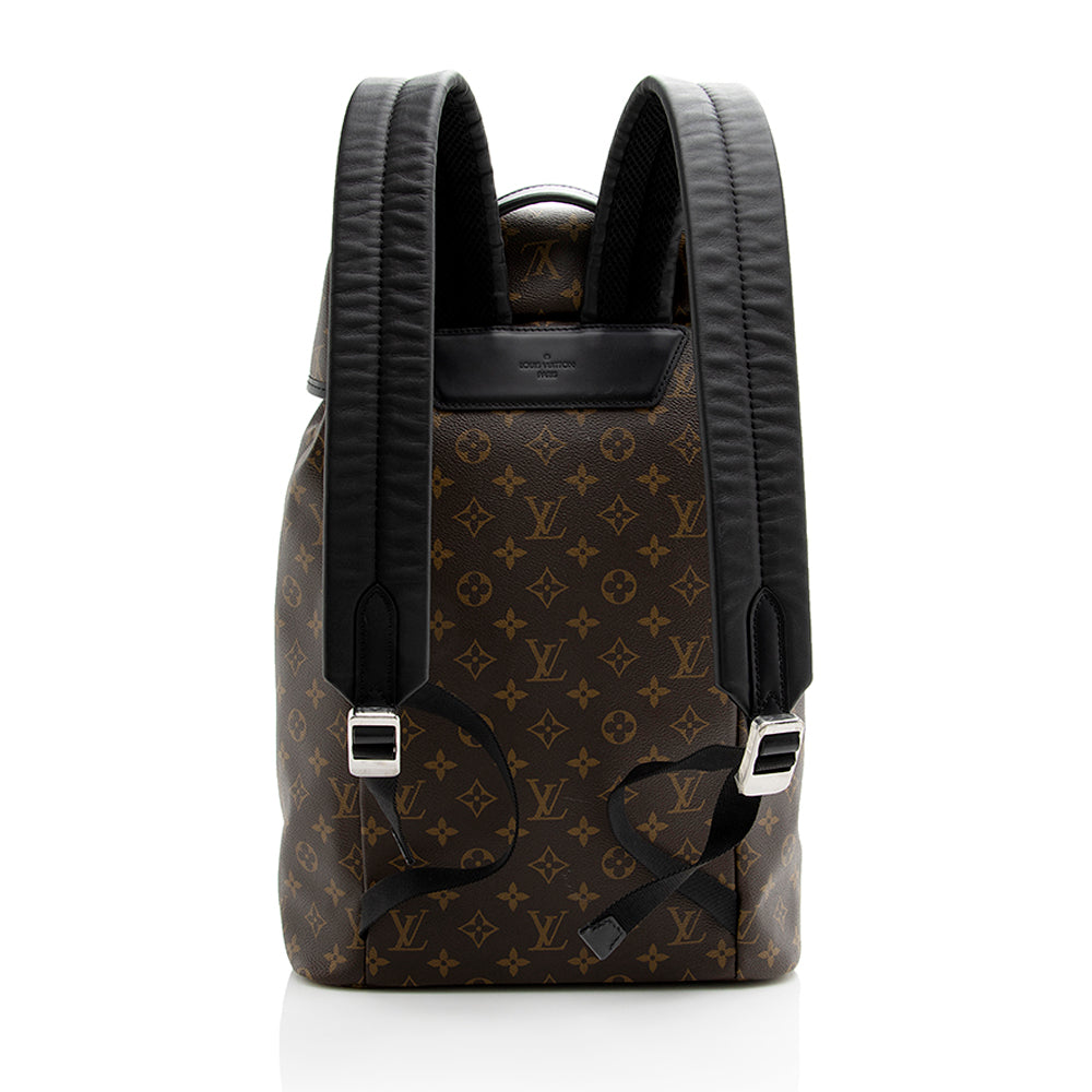 louis vuitton backpack under 1000 Louis Vuitton Monogram Canvas Macassar Zack Backpack (SHF-20982)