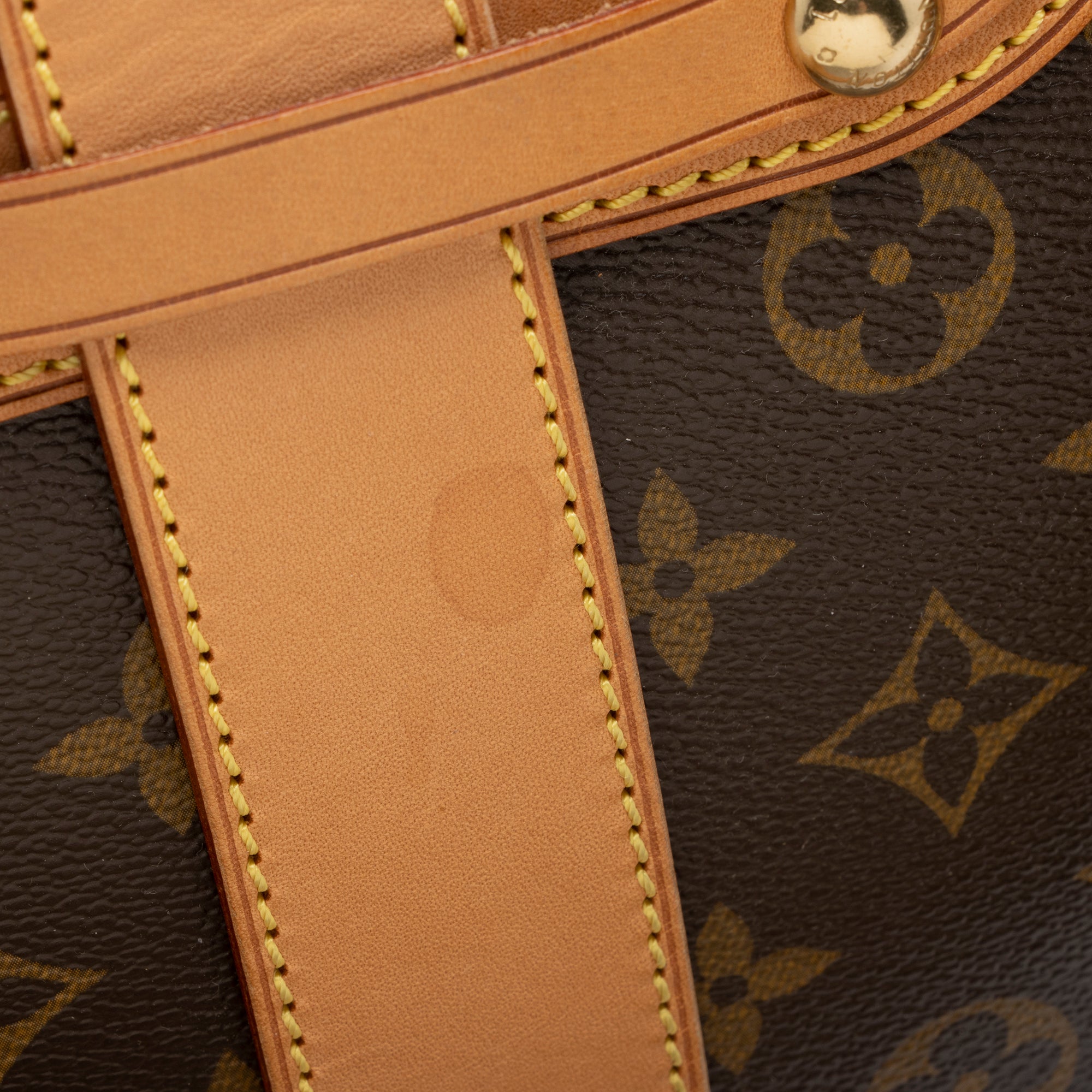 Louis Vuitton Monogram Canvas Manhattan GM Satchel (SHF-23297)