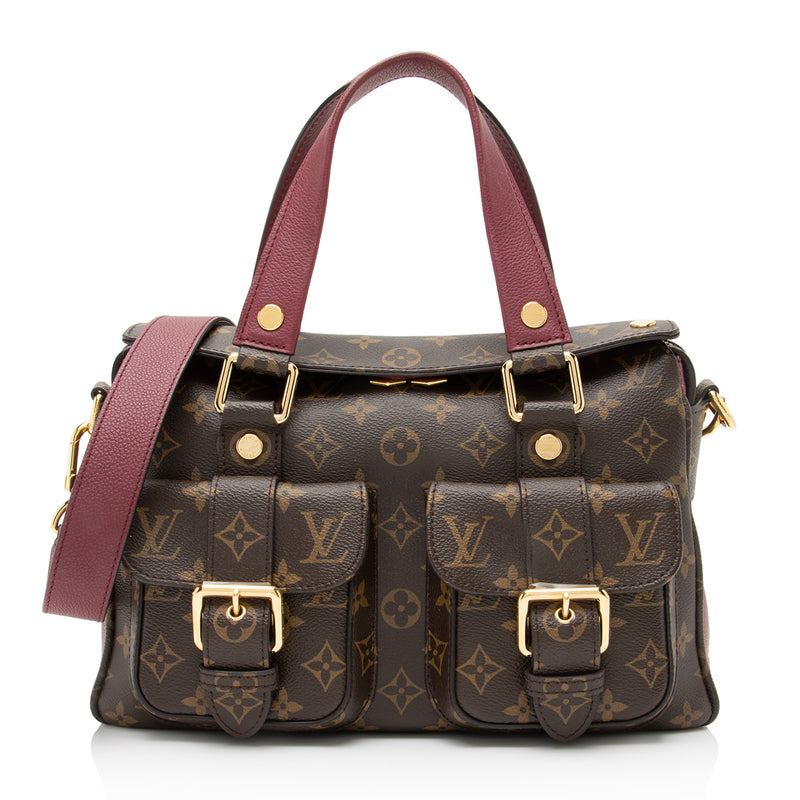 Authentic Louis Vuitton Manhattan shoulder handbag