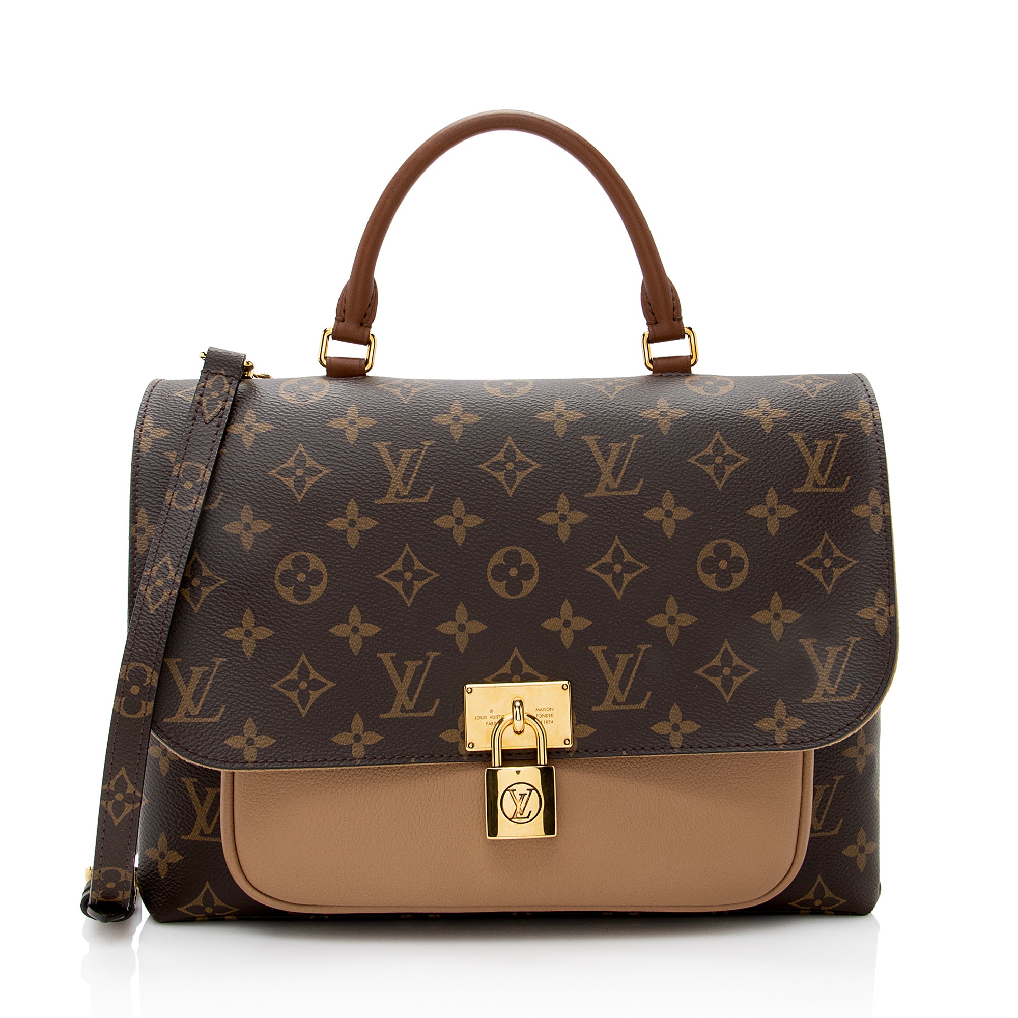 Louis Vuitton Monogram Canvas Marignan Messenger Bag (SHF-22945)