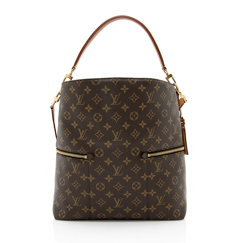 Louis Vuitton Monogram Canvas Melie Shoulder Bag (SHF-20421)