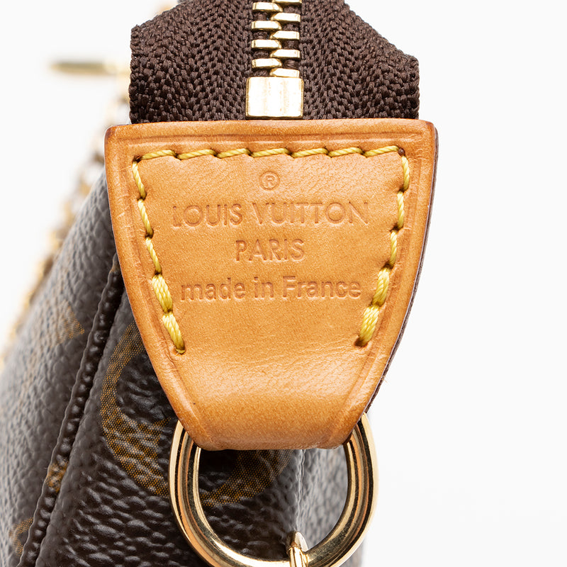 Louis Vuitton Monogram Canvas Mini Pochette Accessoires (SHF-23863) – LuxeDH