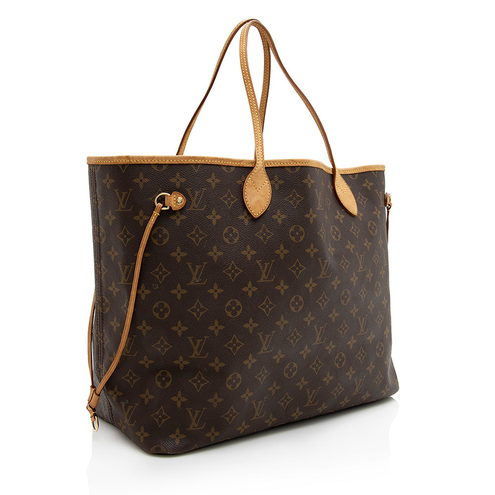 Louis Vuitton Monogram Canvas Neverfull GM Tote (SHF-17731)