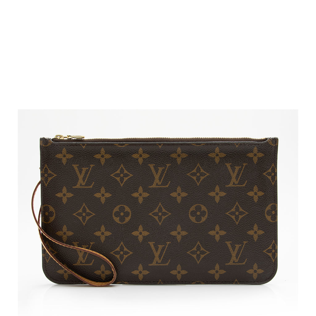 Louis Vuitton Monogram Canvas V Neverfull MM Pochette, Louis Vuitton  Handbags