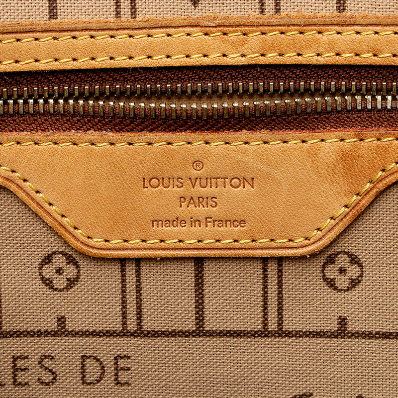 Sold at Auction: Louis Vuitton, Louis VUITTON Sac Neverfull toile  Monogram imprimé Articles de voyage Pa