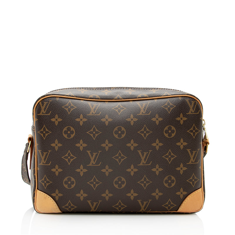 Shop for Louis Vuitton Monogram Canvas Leather Nile MM Shoulder Bag -  Shipped from USA