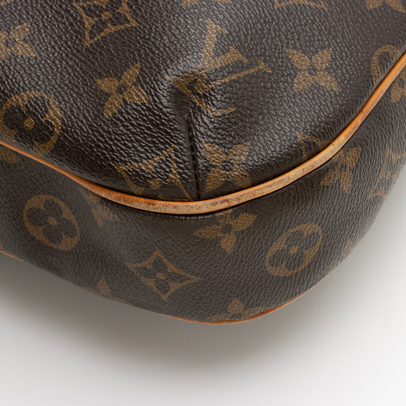 Authenticated Used Louis Vuitton LOUIS VUITTON Croissant GM Monogram  Shoulder Bag Brown Ladies 