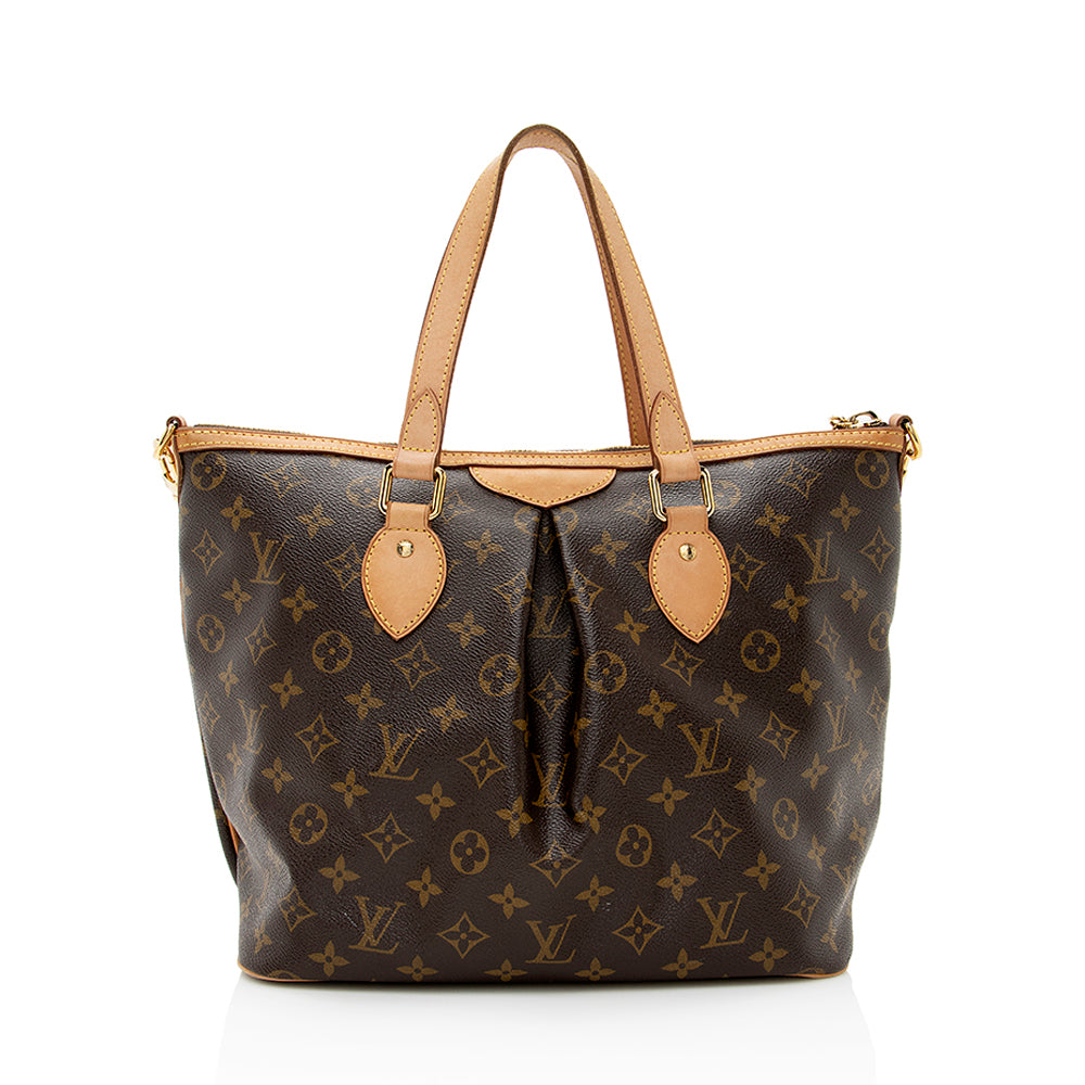 Louis Vuitton Monogram Canvas Palermo PM Tote - FINAL SALE (SHF-19427)