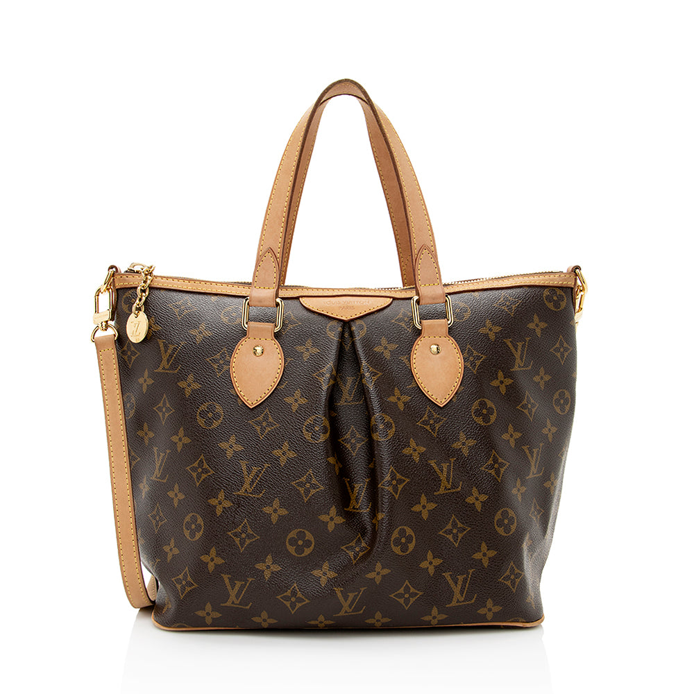 Louis Vuitton Monogram Canvas Palermo PM Tote - FINAL SALE (SHF-19427)