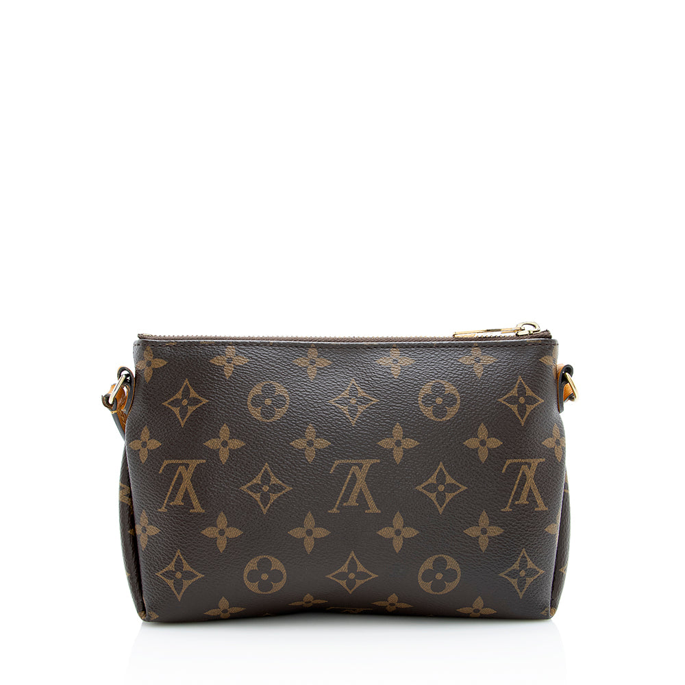Louis vuitton monogram canvas pallas clutch crossbody bag hotsell