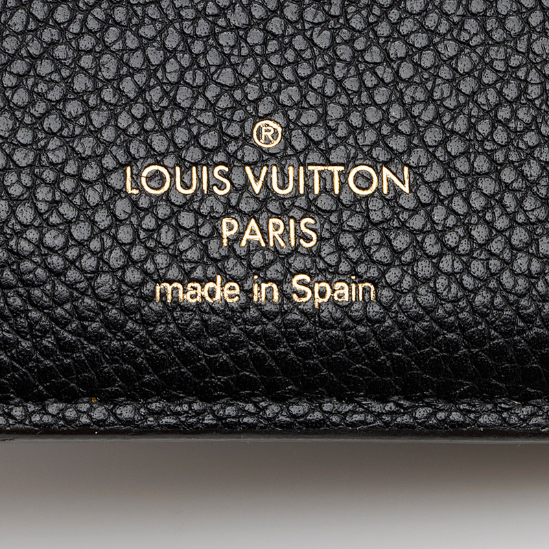 Louis Vuitton 2017-18FW Monogram Pallas Wallet With Python Flap & Gold  Buckle (N90099)
