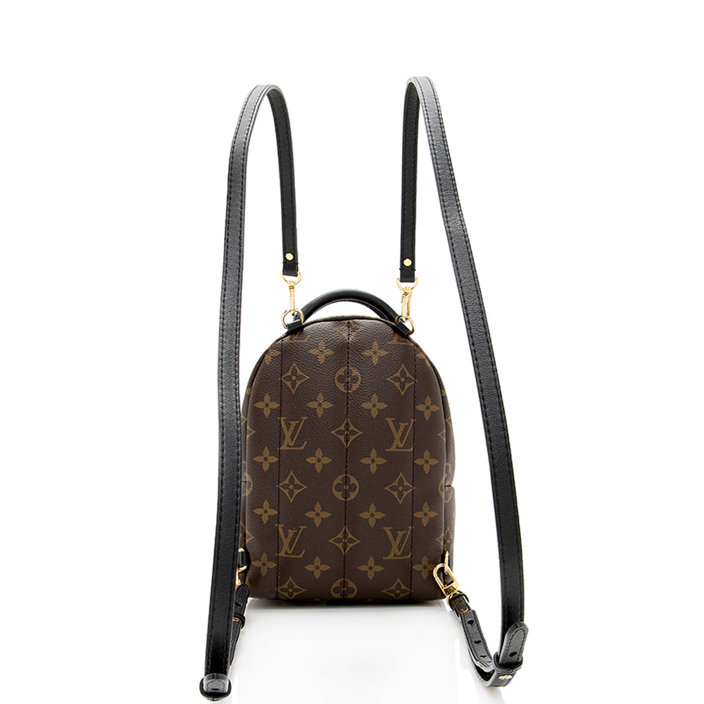 Louis Vuitton Monogram Canvas Palm Springs Mini Backpack - FINAL SALE (SHF-19831)