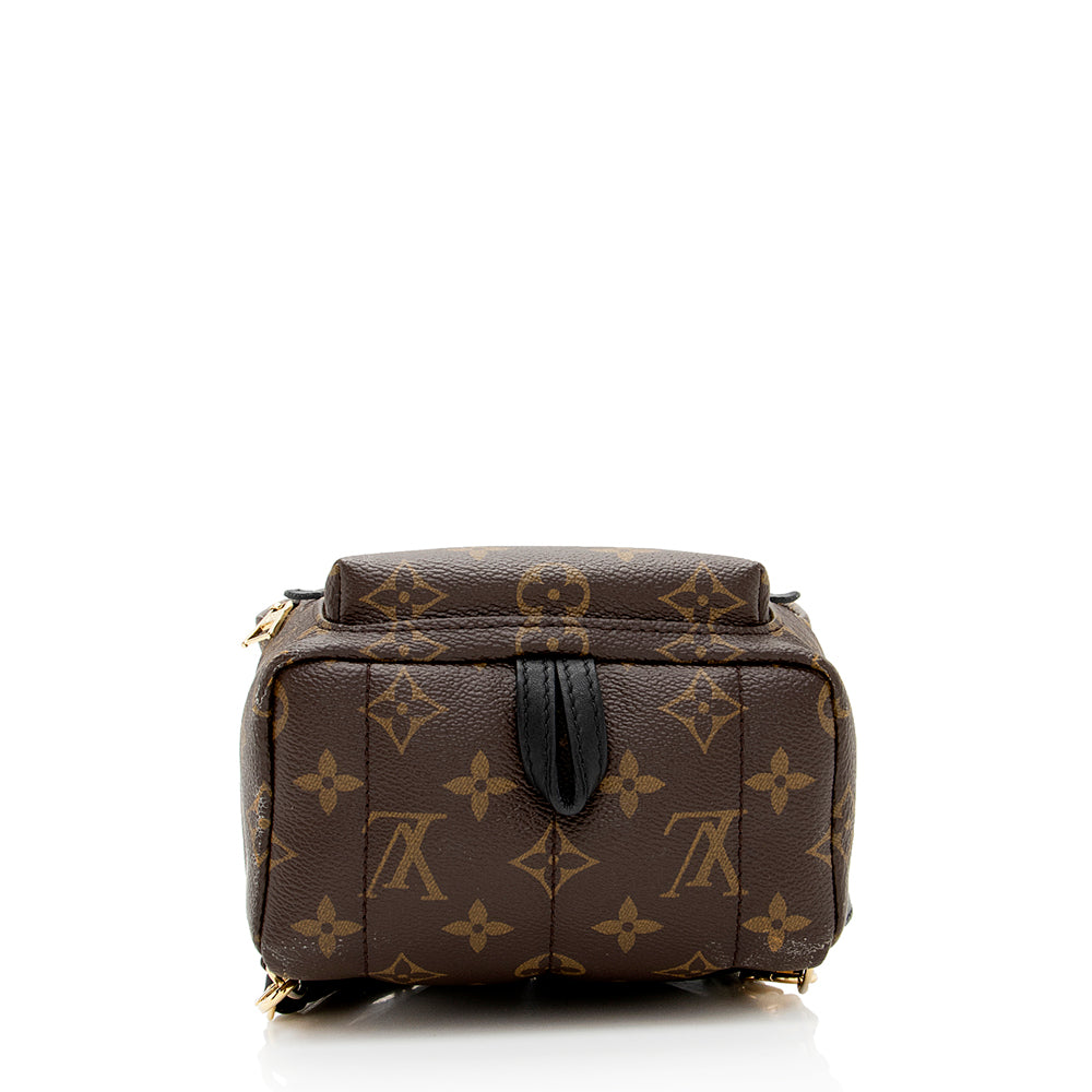 Louis Vuitton Monogram Canvas Palm Springs Mini Backpack - FINAL SALE (SHF-19831)