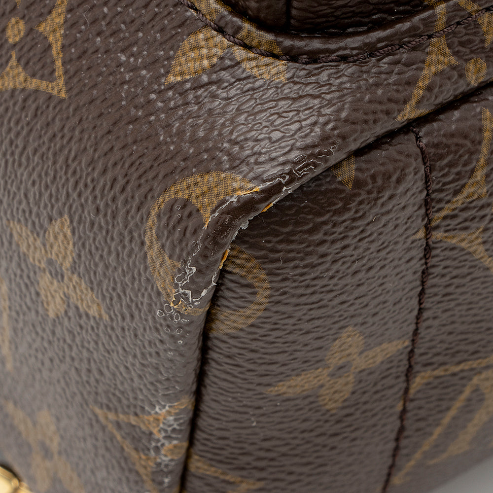 Louis Vuitton Monogram Canvas Palm Springs Mini Backpack - FINAL SALE (SHF-19831)