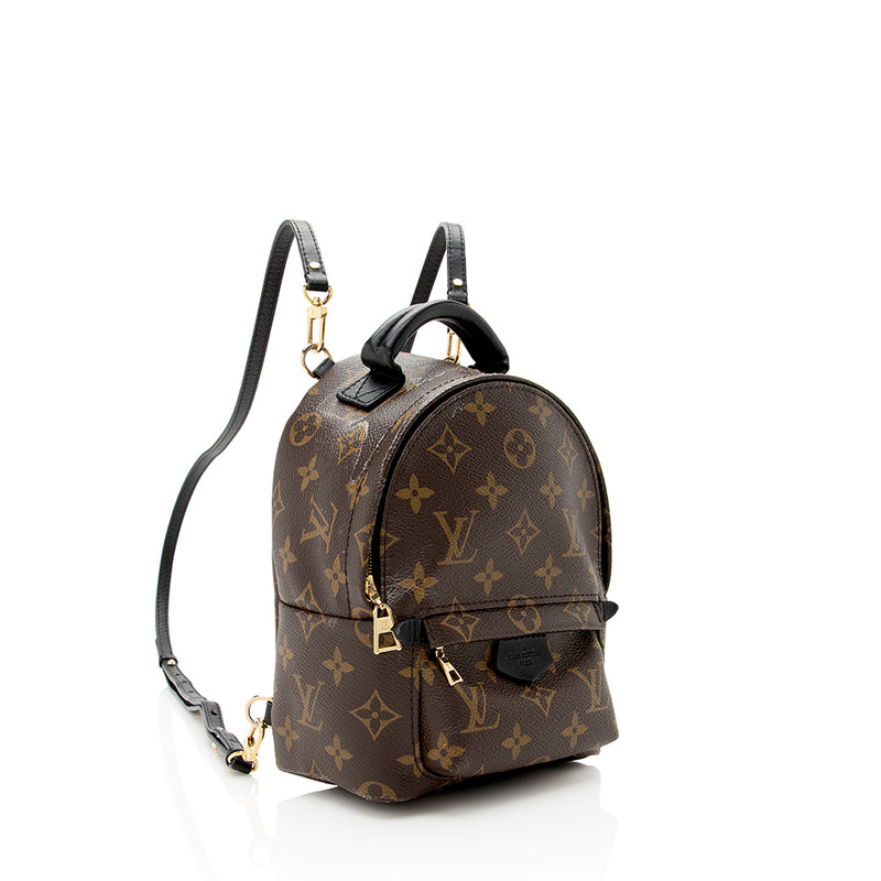 Louis Vuitton Monogram Palm Springs Mini Backpack - Brown