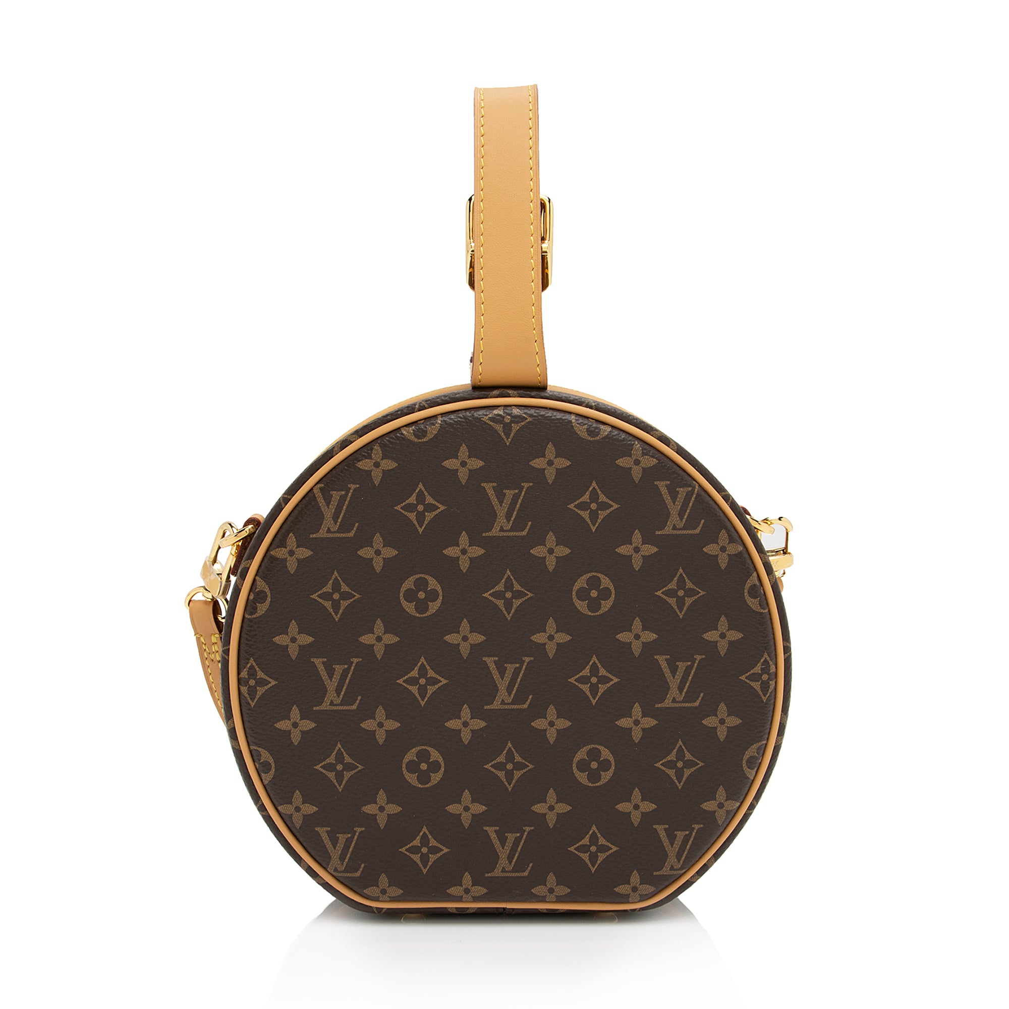 Louis Vuitton Monogram Canvas Petite Boite Chapeau Shoulder Bag (SHF-sX1t9Q)