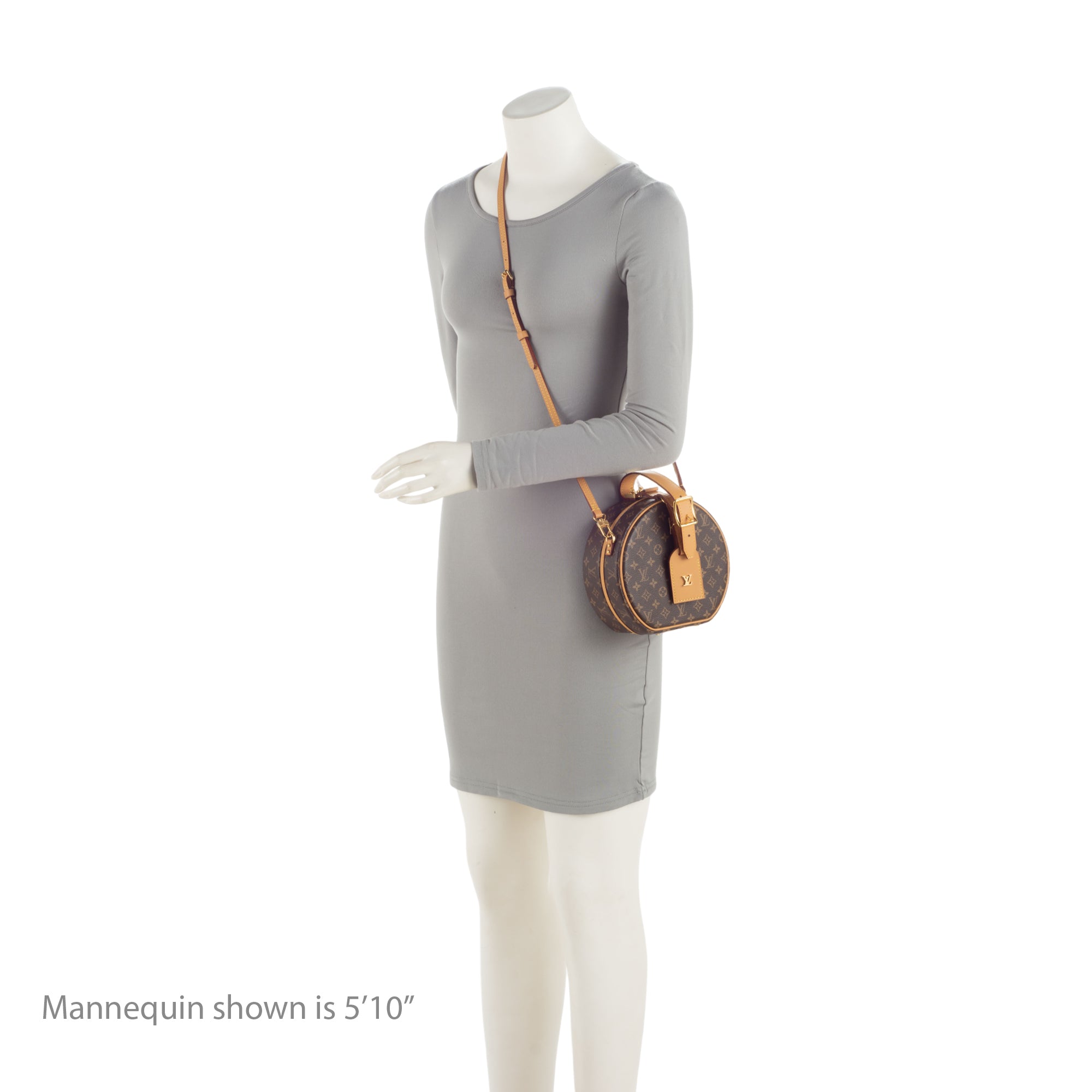 Louis Vuitton Monogram Canvas Petite Boite Chapeau Shoulder Bag (SHF-sX1t9Q)