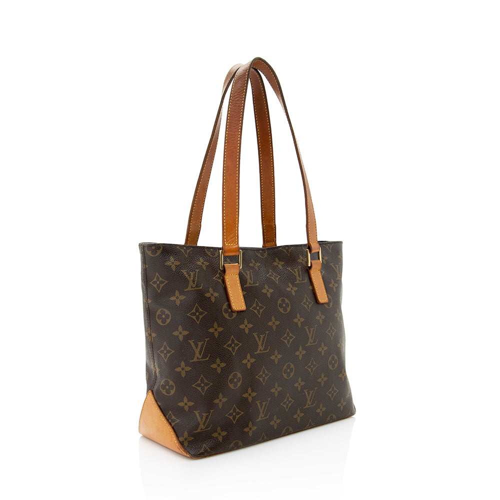 Louis Vuitton Vintage Monogram Canvas Piano Tote (SHF-19123)