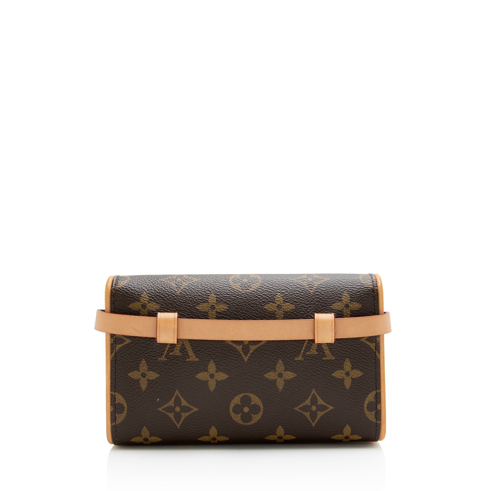 Louis Vuitton Monogram Canvas Pochette Florentine Small Belt Bag (SHF-22975)