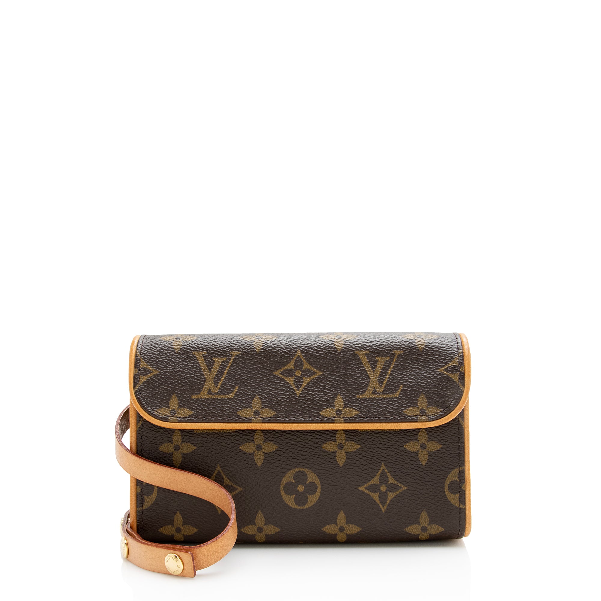 Louis Vuitton Monogram Canvas Pochette Florentine Small Belt Bag (SHF-22975)