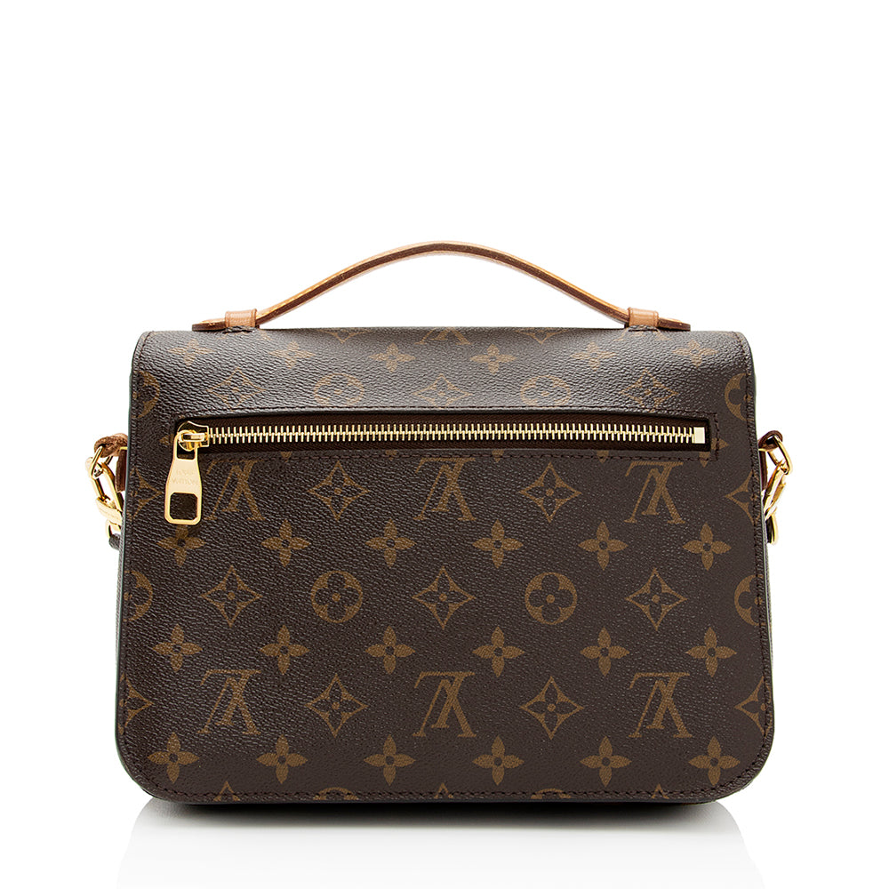 Louis Vuitton Monogram Canvas Pochette Metis Shoulder Bag (SHF-20579)