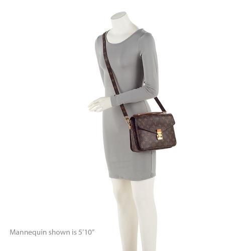 Louis Vuitton Monogram Canvas Pochette Metis Shoulder Bag (SHF-20595)