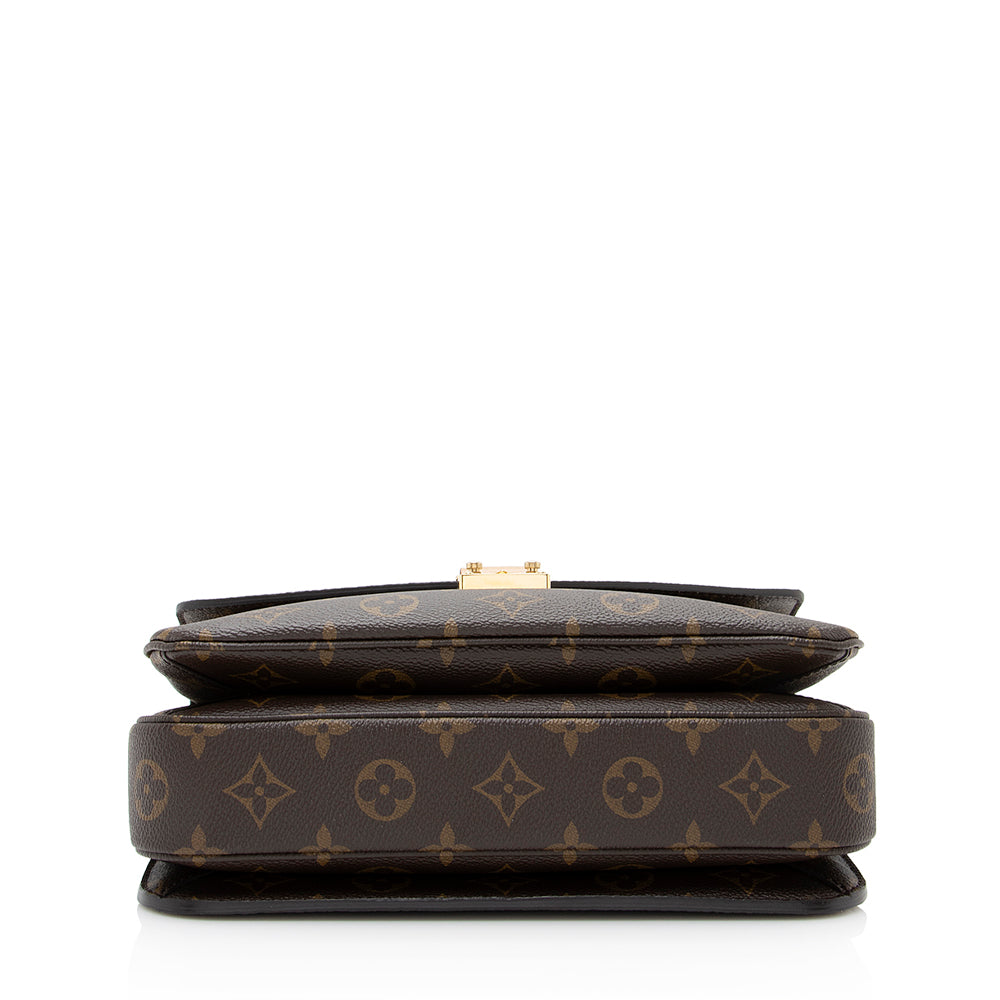 Louis Vuitton Monogram Canvas Pochette Metis Shoulder Bag (SHF-20938)